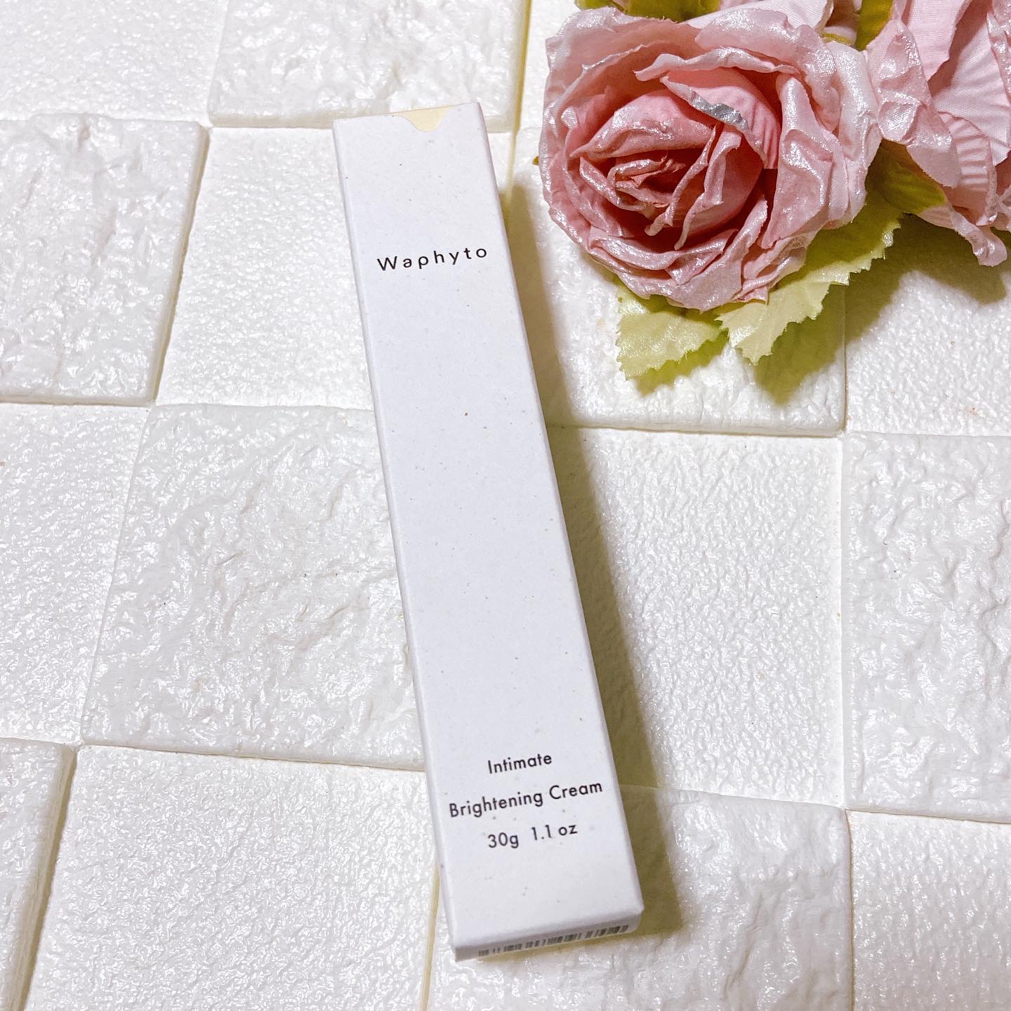 インティメイト ブライトニングクリーム/Waphyto/デリケートゾーンケアを使ったクチコミ（3枚目）