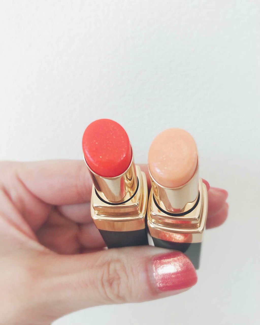 試してみた】ルージュ ココ フラッシュ トップ コート CHANELの人気色