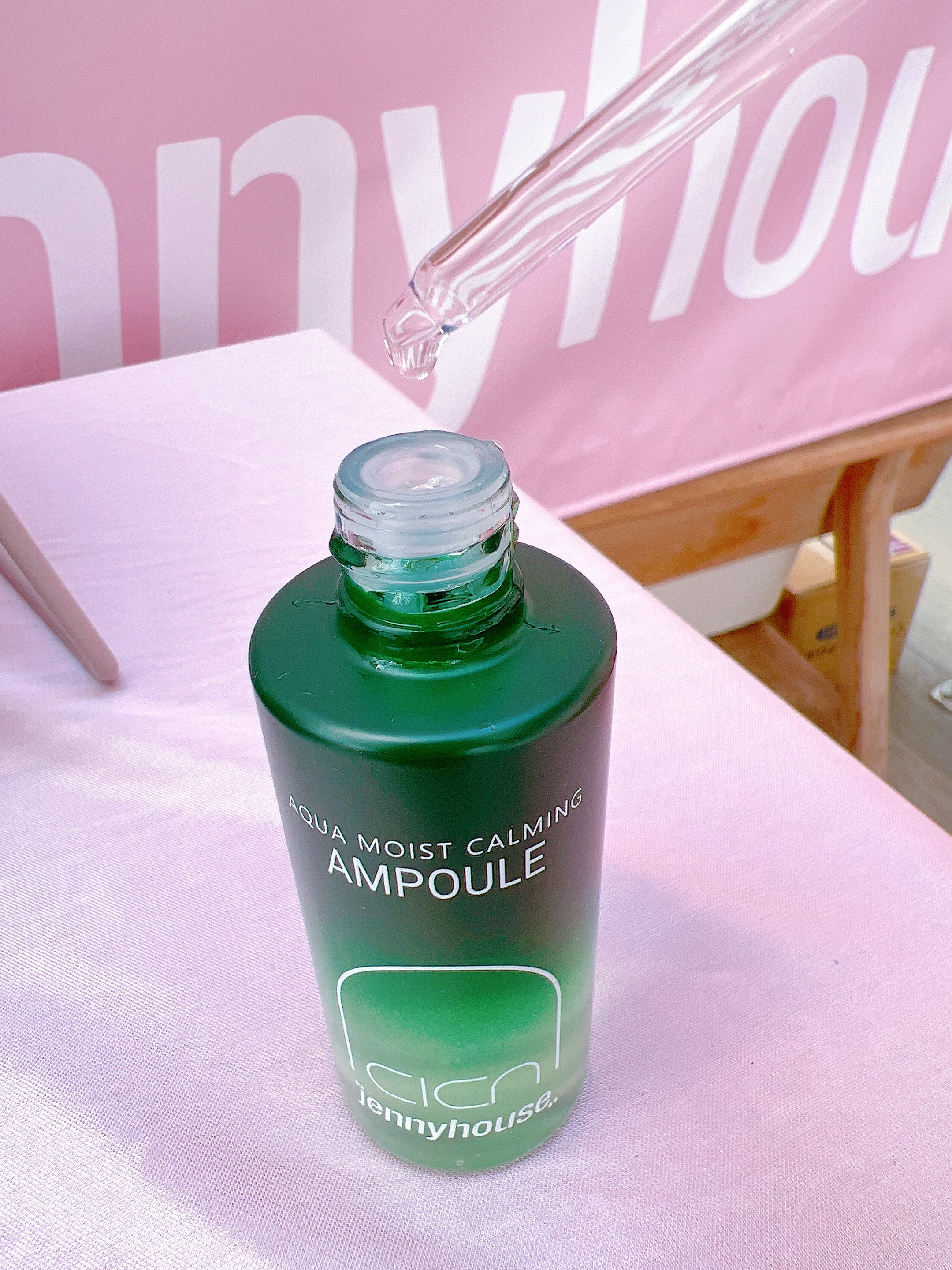 アクア モイスト カーミング アンプル/jenny house/美容液を使ったクチコミ（2枚目）