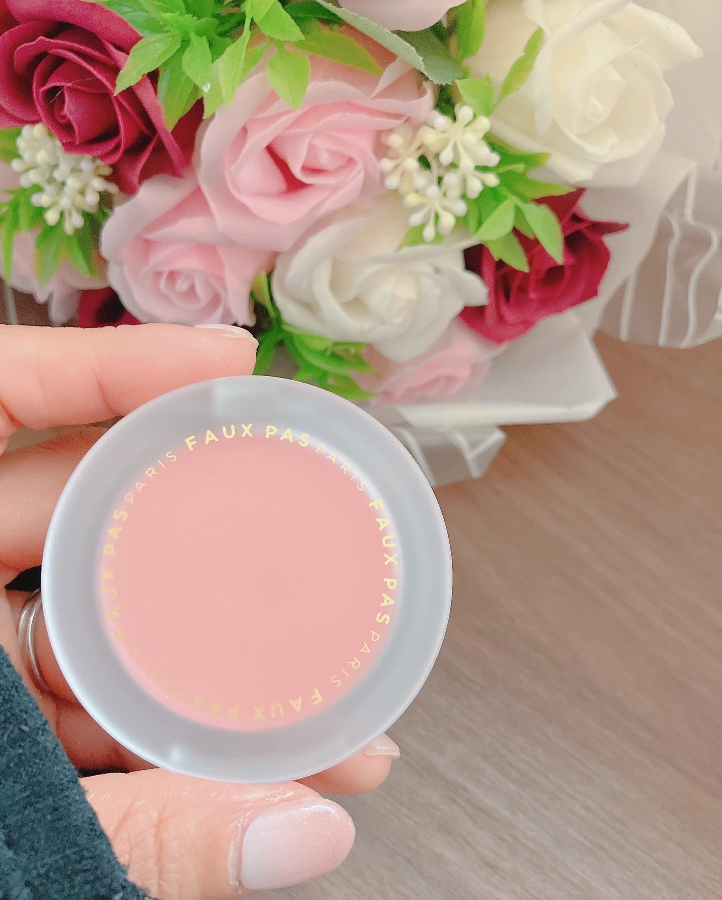 ワイナリーチークトリップ/FAUX PAS PARIS/パウダーチークを使ったクチコミ（2枚目）