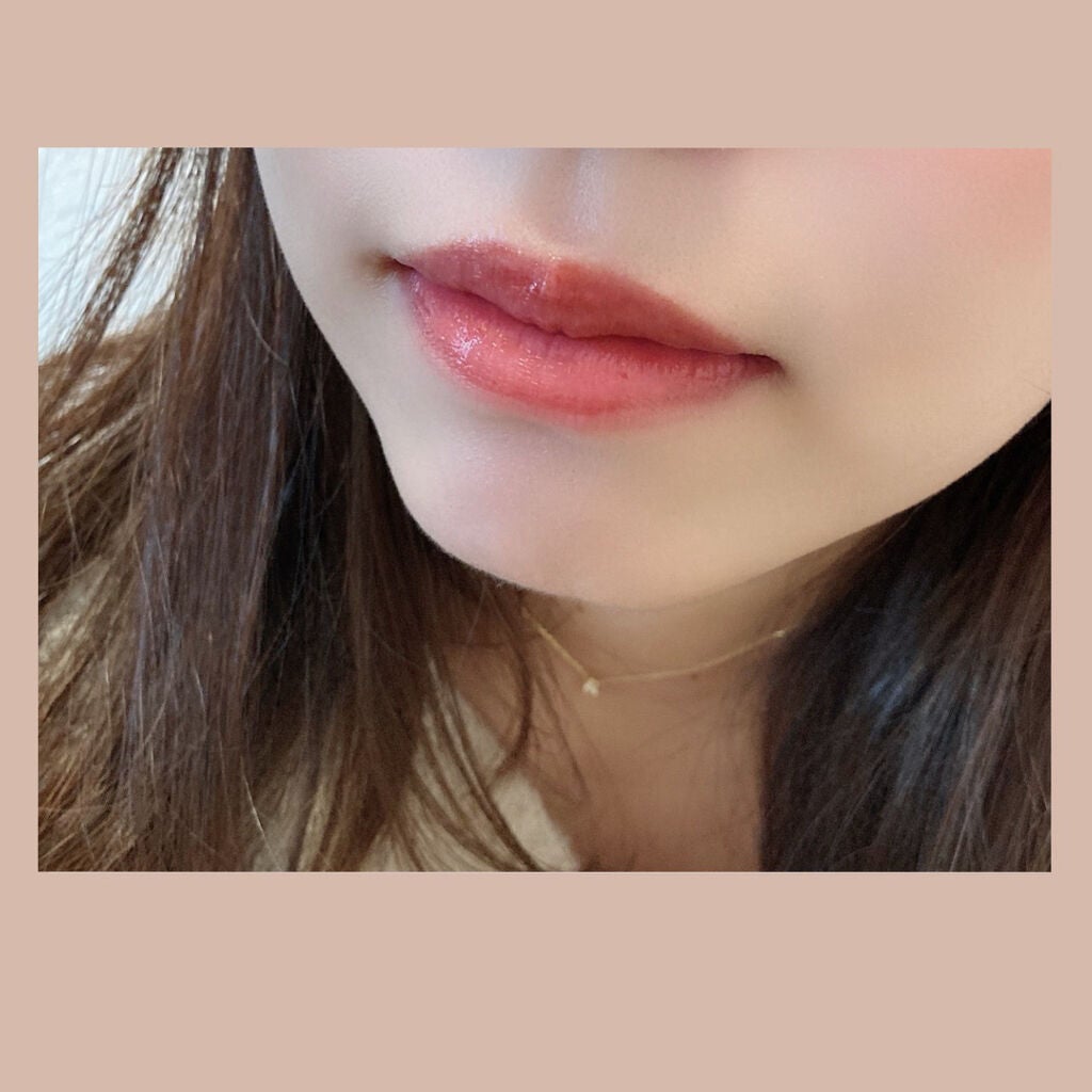 ルージュ ピュールクチュール ヴェルニ ウォーターグロウ/YVES SAINT LAURENT BEAUTE/口紅を使ったクチコミ(4枚目)