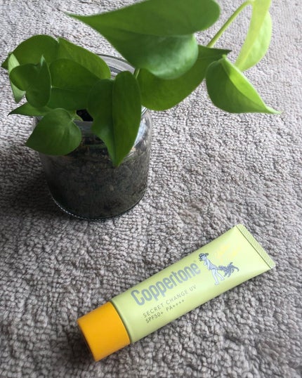 コパトーン シークレットチェンジUV イエローベルベット/コパトーン/日焼け止めジェルを使ったクチコミ(1枚目)