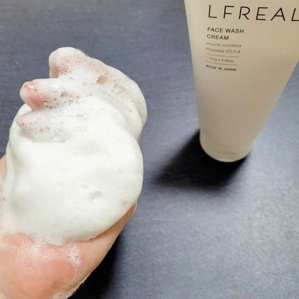 フェイスウォッシュクリーム/LFREAL/洗顔フォームを使ったクチコミ(5枚目)