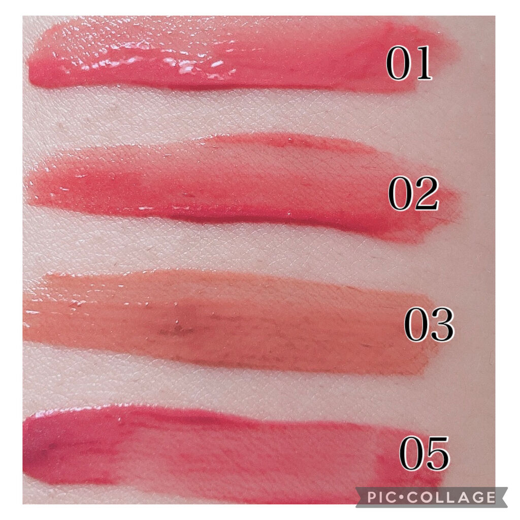 ウォータリーティントリップ/CEZANNE/リップティントを使ったクチコミ（2枚目）