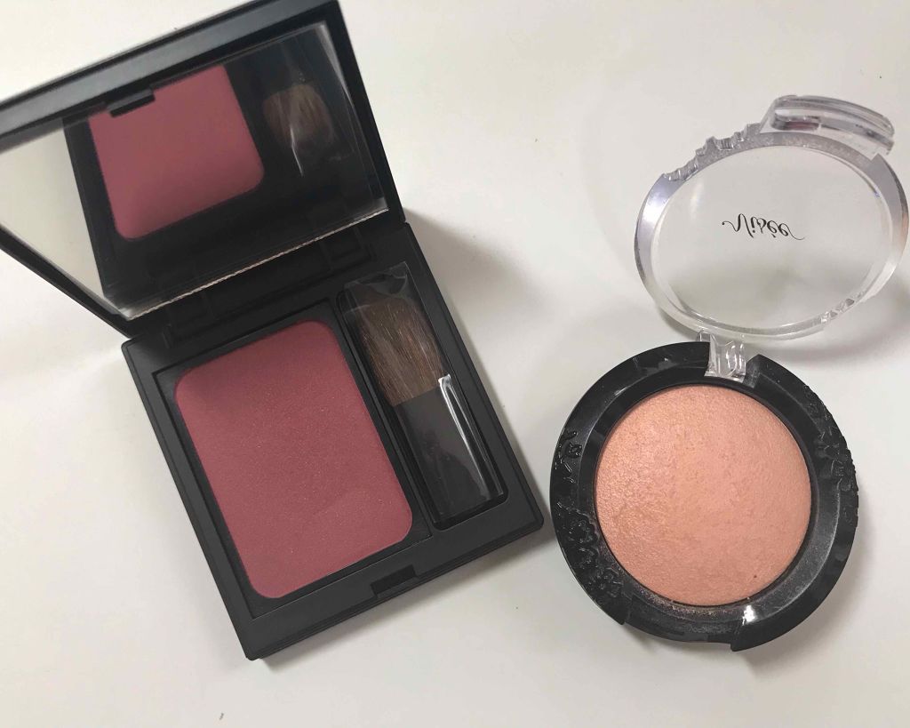 シアーパウダーブラッシュ/DAZZSHOP/パウダーチークを使ったクチコミ（2枚目）