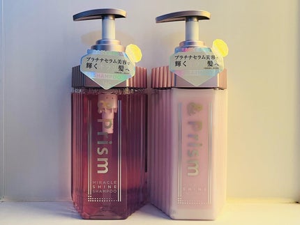 ミラクル シャイン シャンプー/ヘアトリートメント/&Prism/市販シャンプーを使ったクチコミ(8枚目)