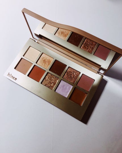ニューデップスアイシャドウパレット/hince/アイシャドウパレットを使ったクチコミ(1枚目)