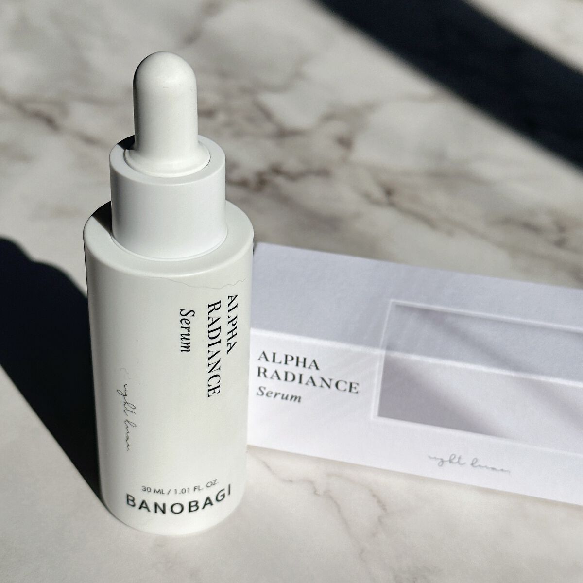 アルファラディアンスグローセラム/BANOBAGI/美容液を使ったクチコミ（2枚目）