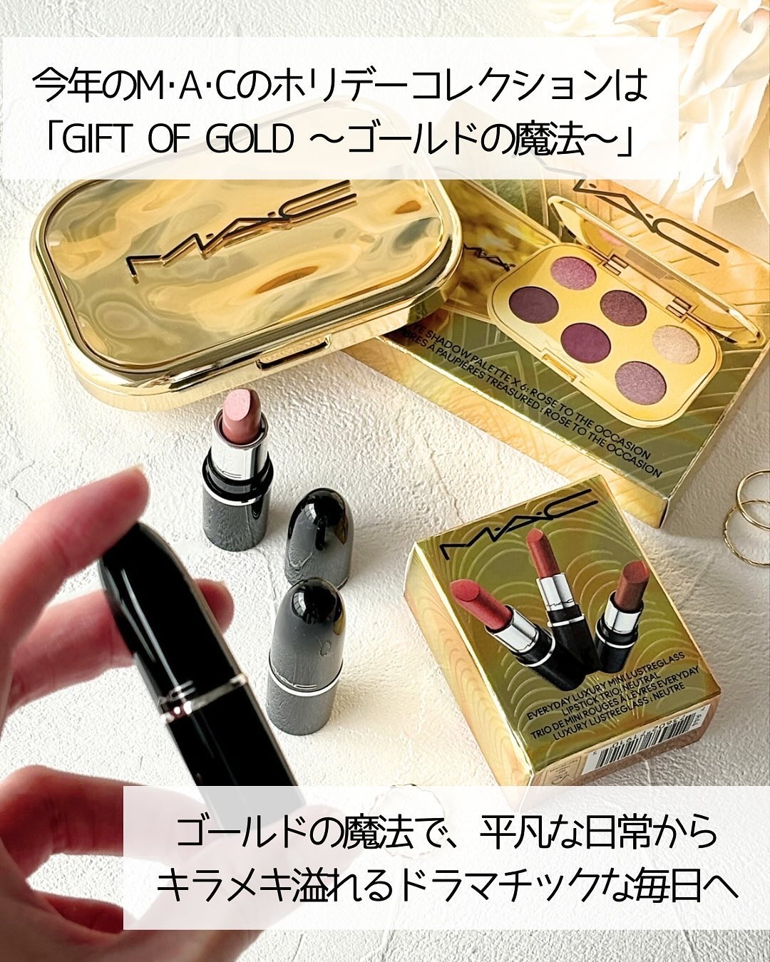 トレジャー アイシャドウ パレット ×6/M・A・C/アイシャドウパレットを使ったクチコミ（2枚目）