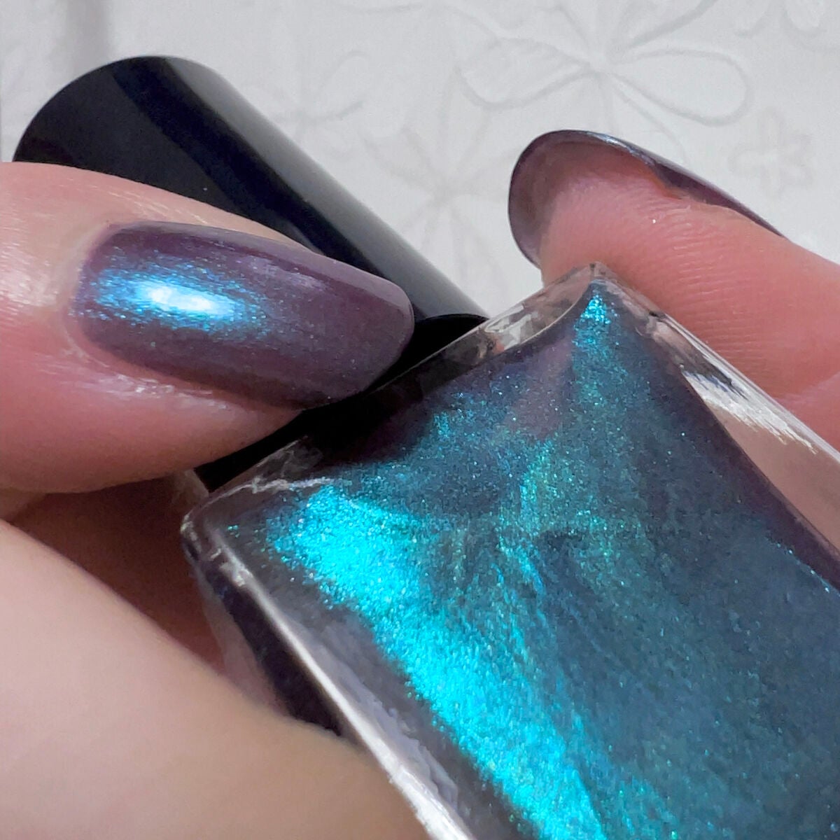 エレガンス ラズル エナメルラッカー/エレガンス ラズル /マニキュアを使ったクチコミ(4枚目)