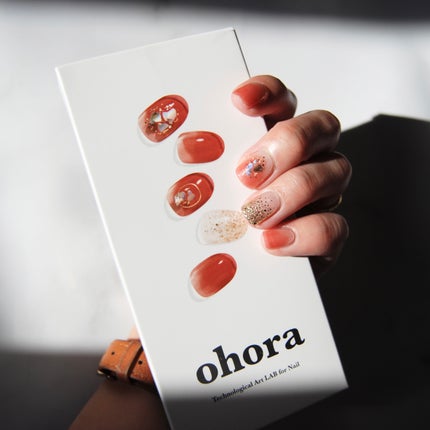 セミキュアジェルネイル(ハンド)/ohora/ネイルシールを使ったクチコミ(2枚目)