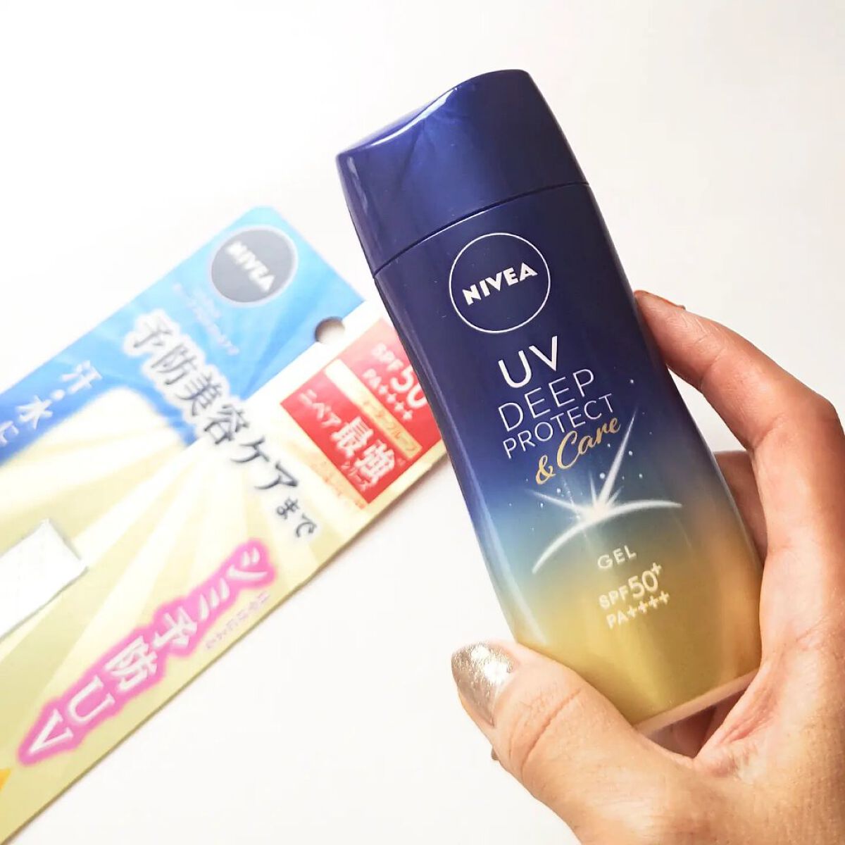 ニベアUV ディープ プロテクト＆ケア ジェル/ニベア/日焼け止めジェルを使ったクチコミ（1枚目）