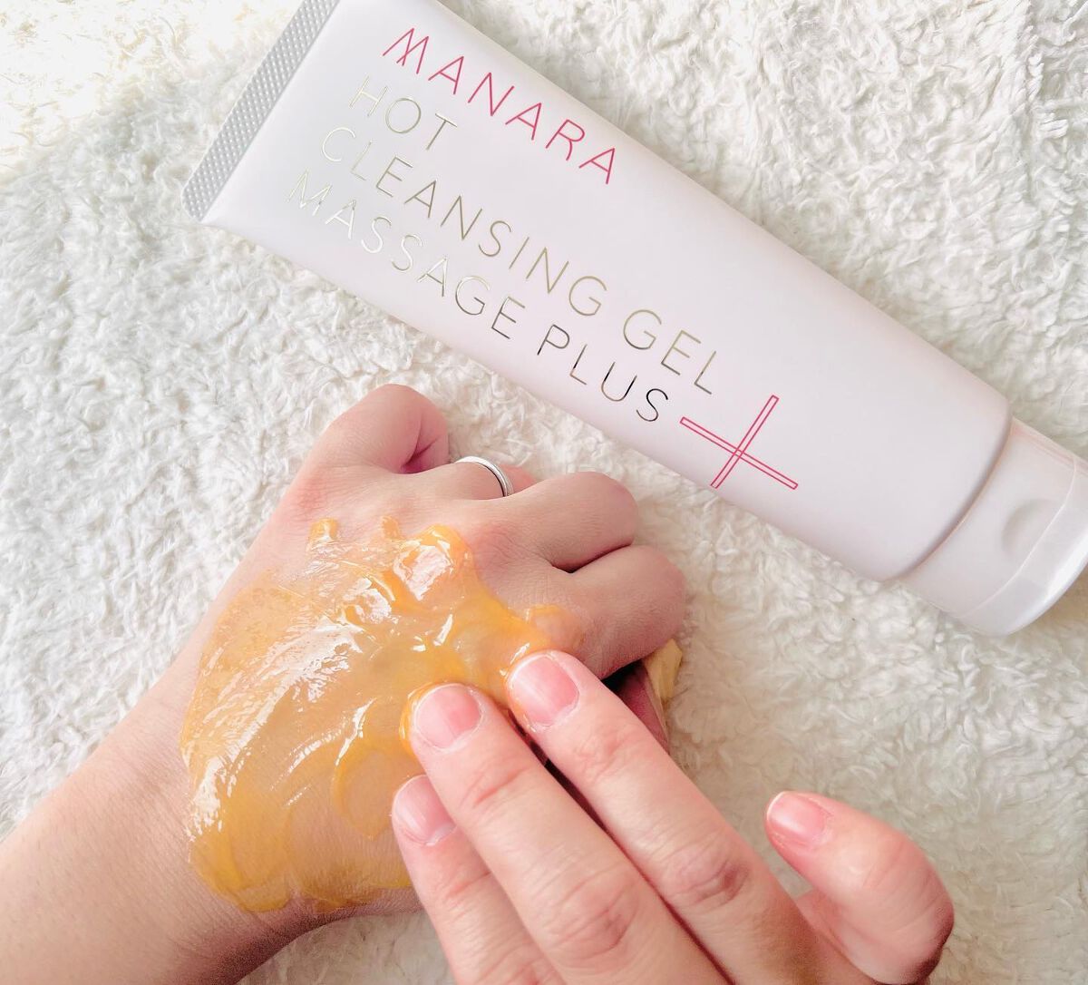 ホットクレンジングゲル マッサージプラス/マナラ/クレンジングジェルを使ったクチコミ（3枚目）