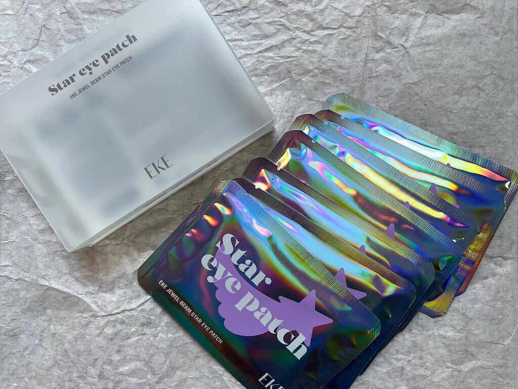 ジュエルビームスターアイパッチ/EKE/アイケア・アイクリームを使ったクチコミ(6枚目)