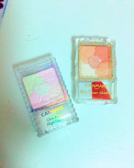 グロウフルールハイライター/キャンメイク/パウダーハイライトを使ったクチコミ(1枚目)