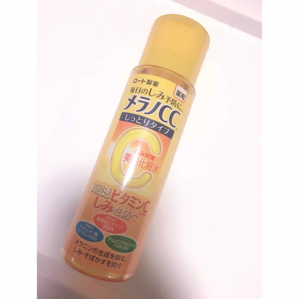 薬用しみ対策 美白化粧水 しっとりタイプ/メラノCC/化粧水を使ったクチコミ（2枚目）