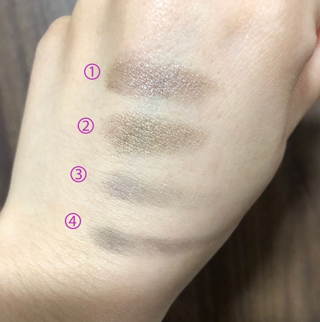 ニュアンスシェイドアイズ/LUNASOL/アイシャドウパレットを使ったクチコミ(2枚目)