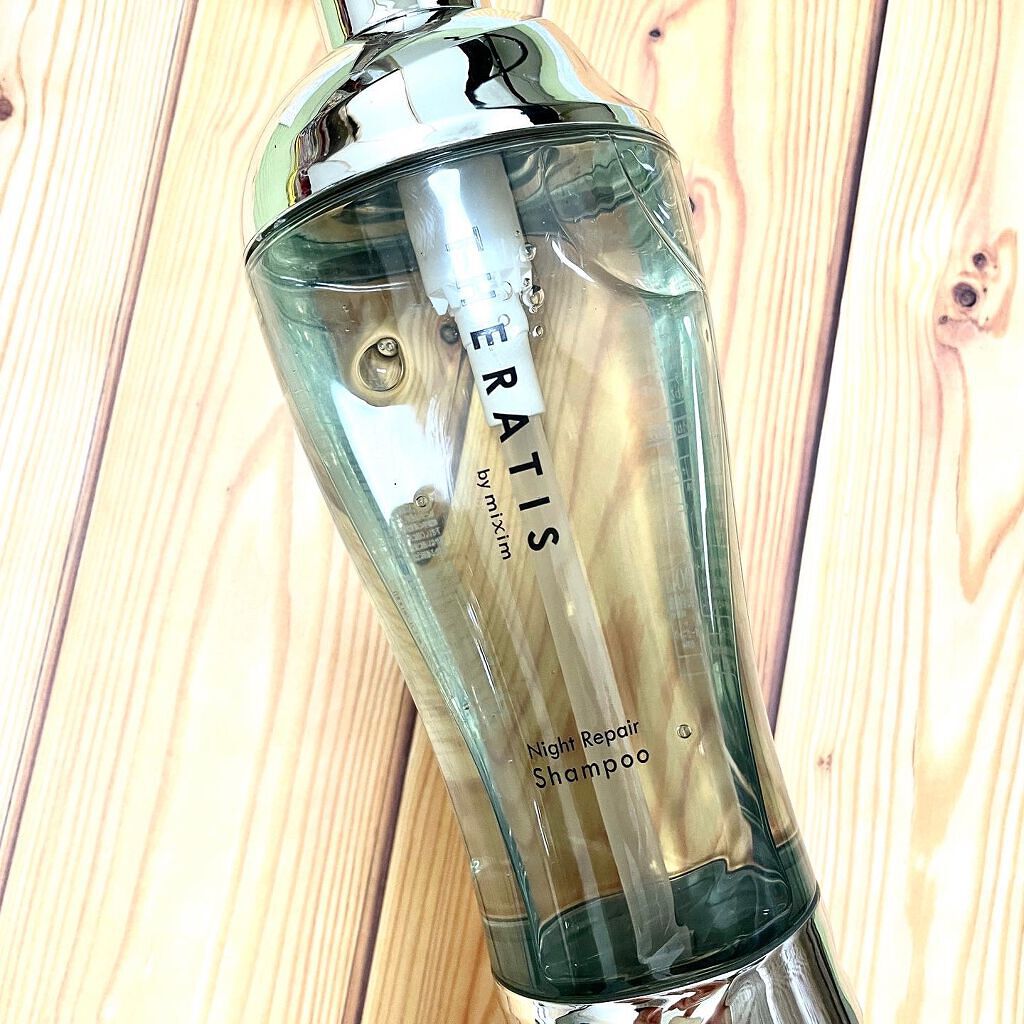 ナイトリペア シャンプー/ヘアトリートメント/THERATIS/シャンプー・コンディショナーを使ったクチコミ(4枚目)