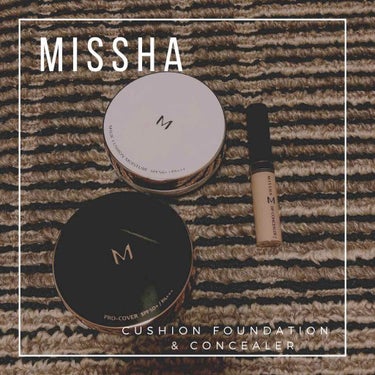 M クッション ファンデーション(モイスチャー)/MISSHA/クッションファンデーションを使ったクチコミ（1枚目）