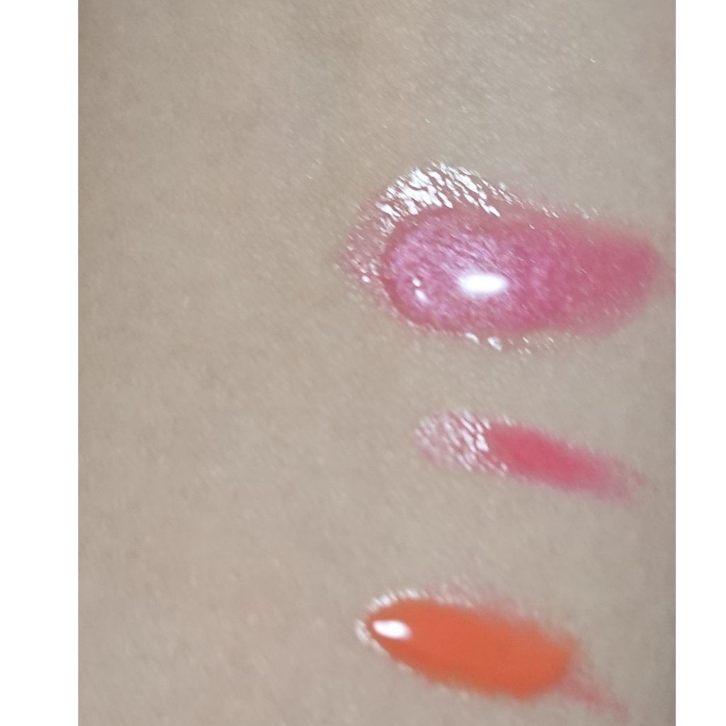 フォーエヴァージューシー オイルルージュ ティント 02 candy factory/JILL STUART/リップティントを使ったクチコミ（2枚目）