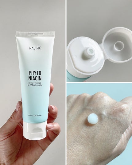 フィトナイアシンブライトニングスリーピングマスク/NACIFIC/フェイスクリームを使ったクチコミ(4枚目)