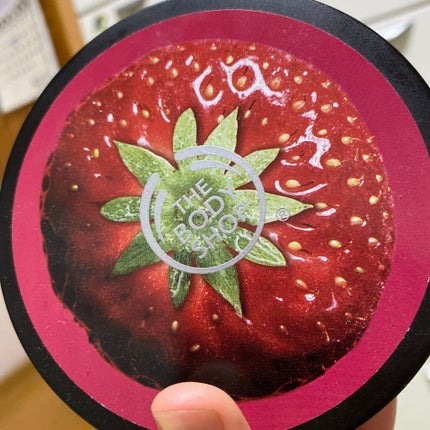 ボディバター ストロベリー/THE BODY SHOP/ボディクリームを使ったクチコミ(1枚目)