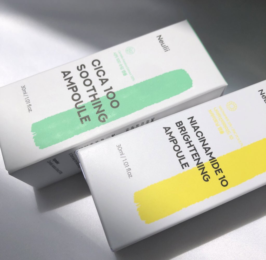 シカ100スージングアンプル/Neulii/美容液を使ったクチコミ（2枚目）