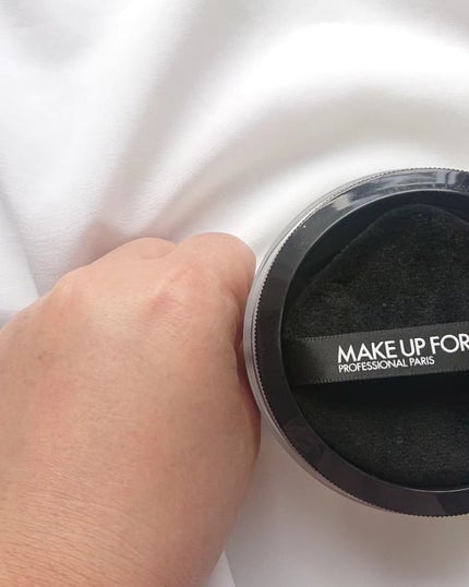 HD スキン セッティングパウダー/MAKE UP FOR EVER/ルースパウダーを使ったクチコミ(4枚目)