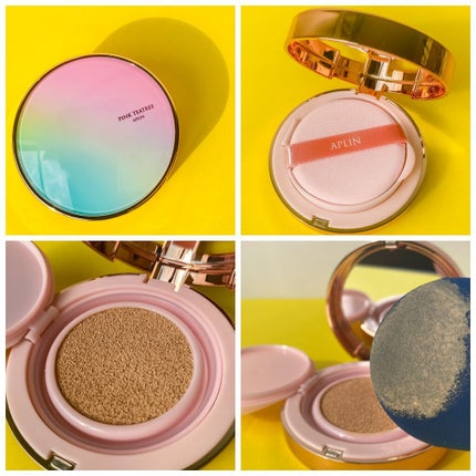 ピンクティーツリーカバークッション/APLIN/クッションファンデーションを使ったクチコミ(2枚目)