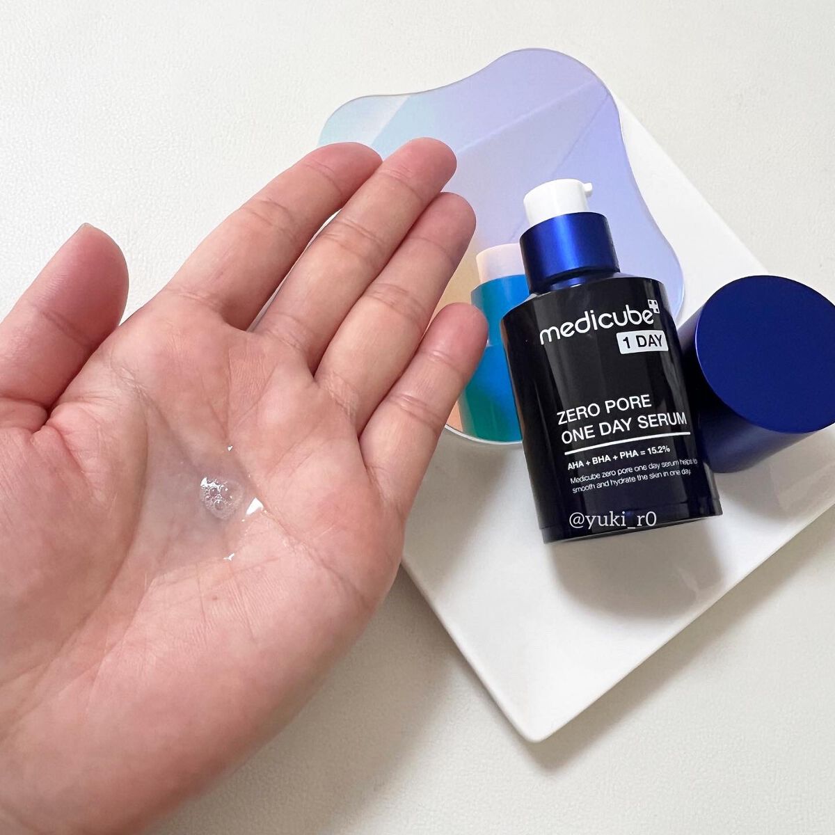 ゼロ毛穴1DAYセラム/MEDICUBE/美容液を使ったクチコミ（3枚目）