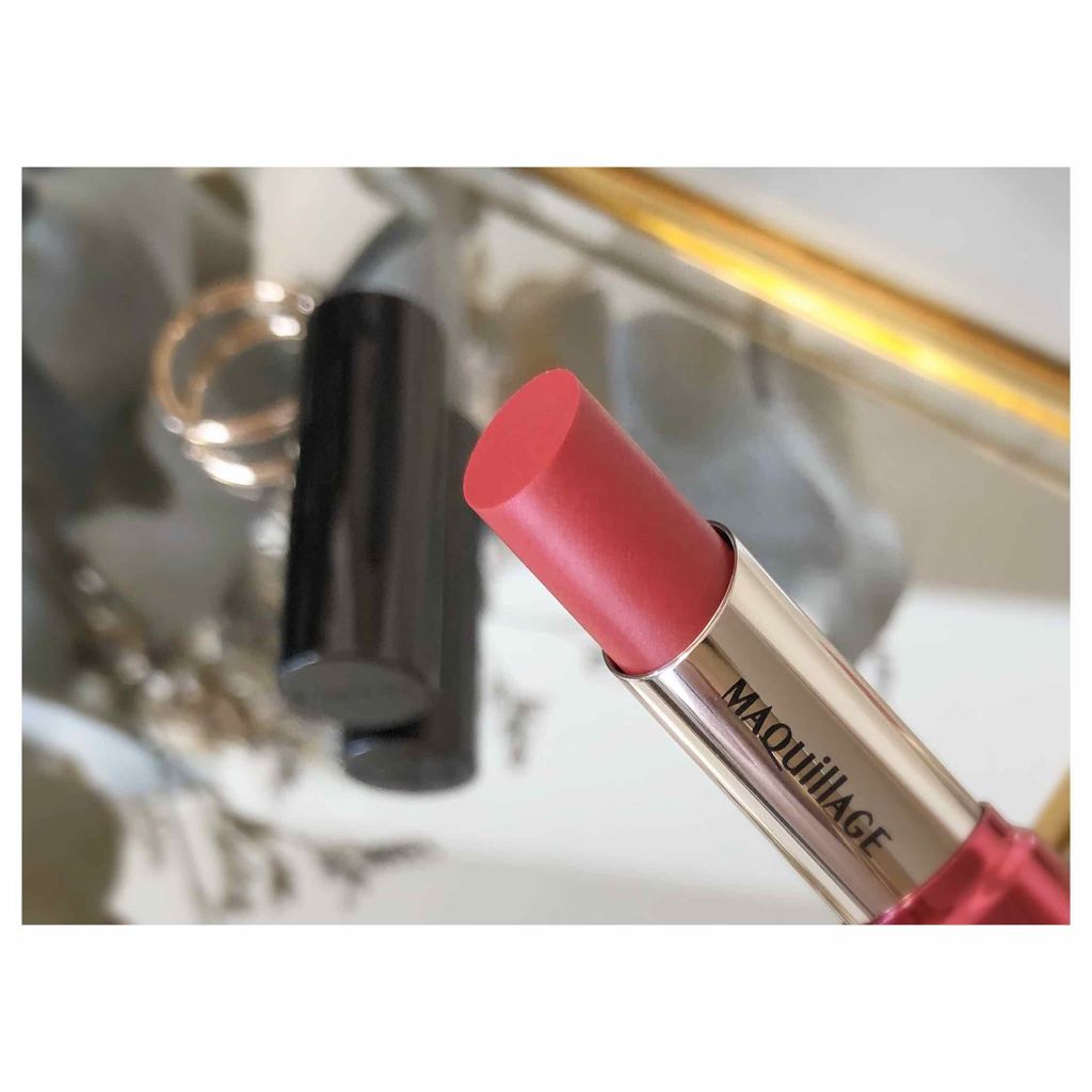 ドラマティックルージュN/マキアージュ/口紅を使ったクチコミ(3枚目)