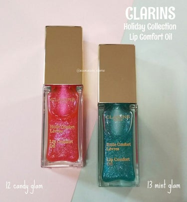 【クラランス コンフォートリップオイル ホリデー限定色】スウォッチ 着画あり♡




CLARINS
コンフォートリップオイル
12 キャンディグラム
13 ミントグラム

今日発売したクラランス コ