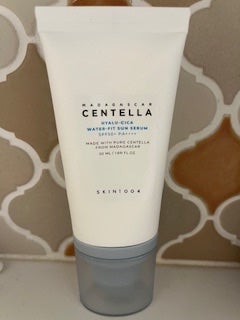 ヒアルーシカ ウォーターフィット サンセラム/SKIN1004/日焼け止めローションを使ったクチコミ(1枚目)