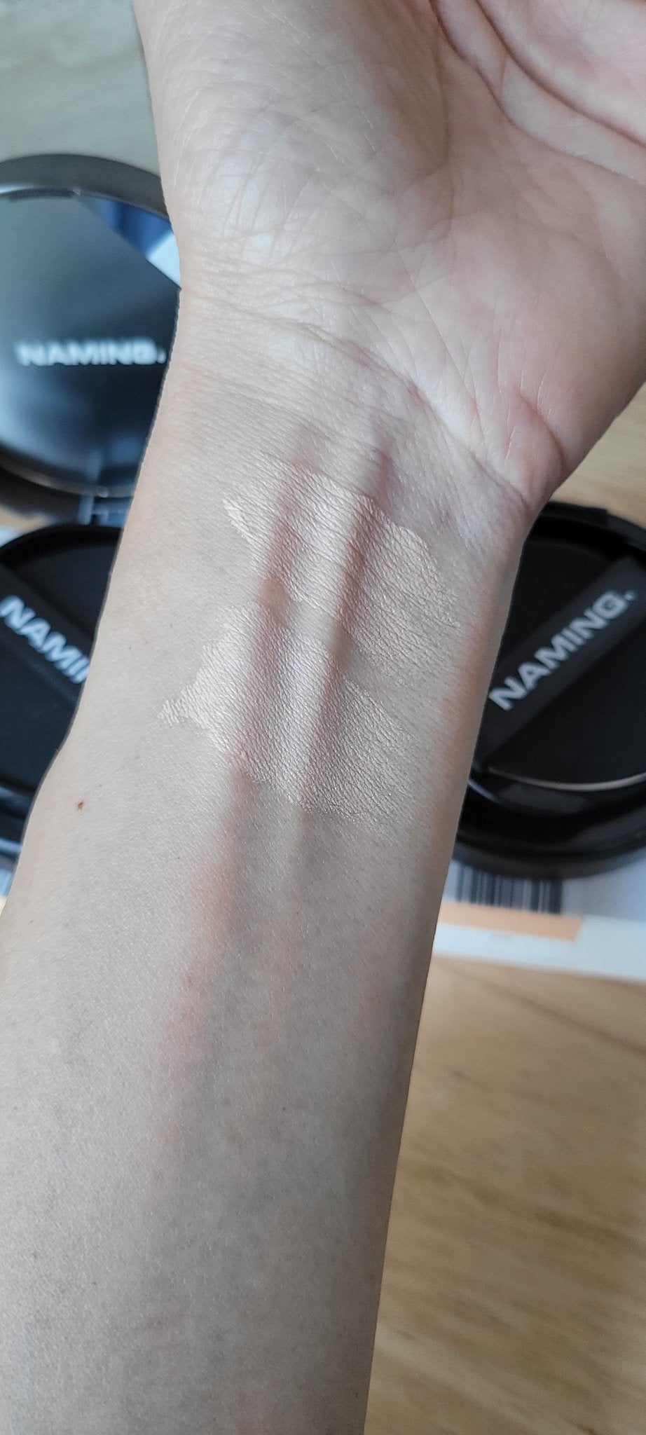 ネーミング フラッフィーパウダーブラッシュ/NAMING./パウダーチークを使ったクチコミ(4枚目)