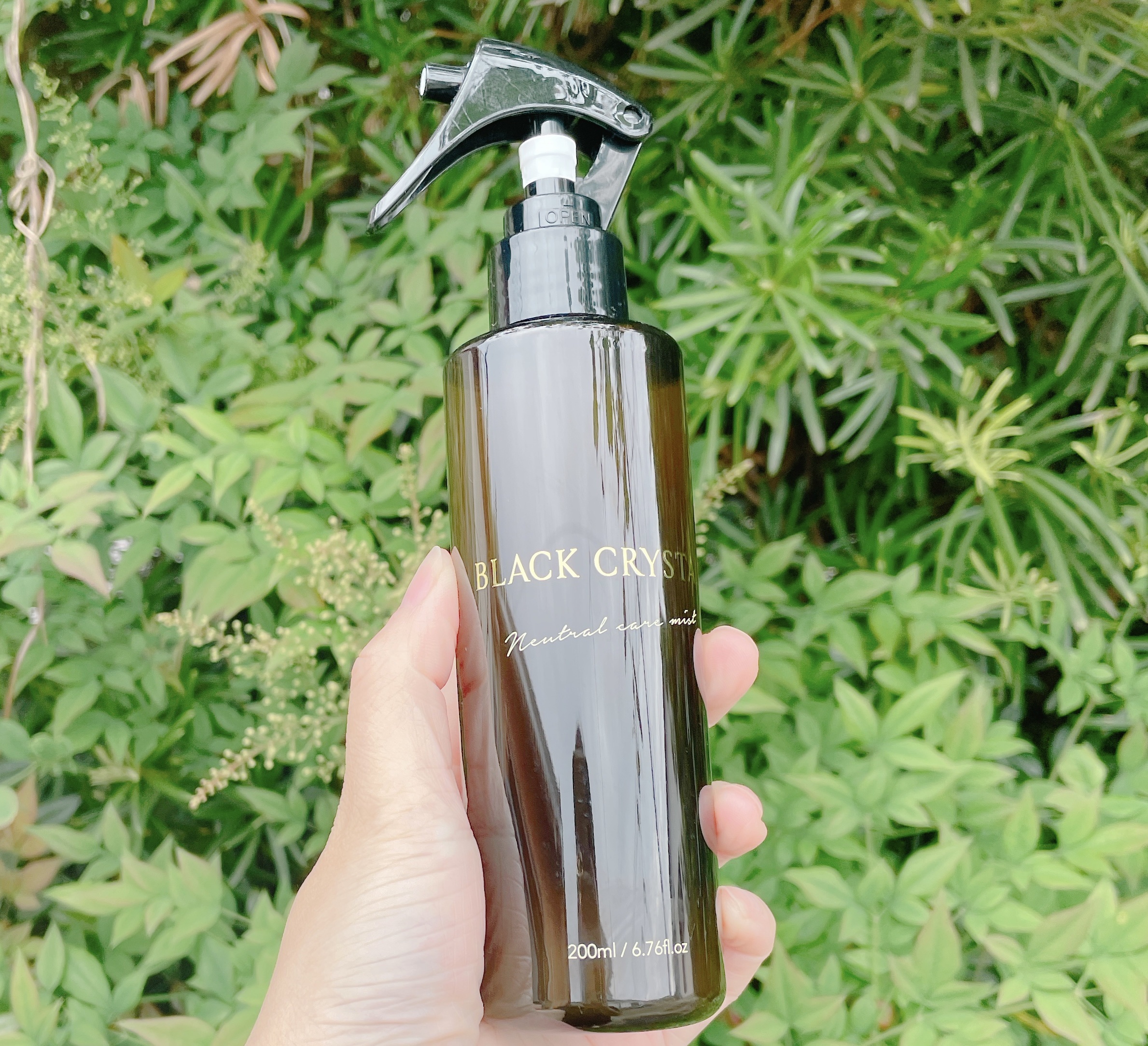 ニュートラルケアミスト/BLACK CRYSTAL/アウトバストリートメントを使ったクチコミ（1枚目）