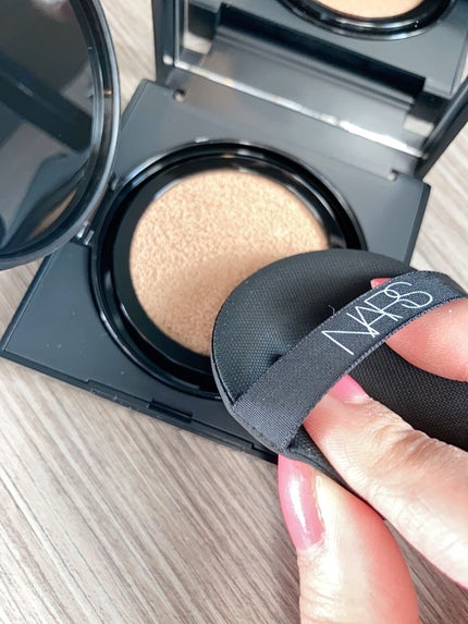 ナチュラルラディアント ロングウェア クッションファンデーション/NARS/クッションファンデーションを使ったクチコミ(3枚目)