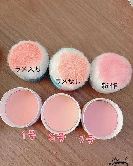 パステルクッションブラッシャー/THE FACE SHOP/パウダーチークを使ったクチコミ(2枚目)