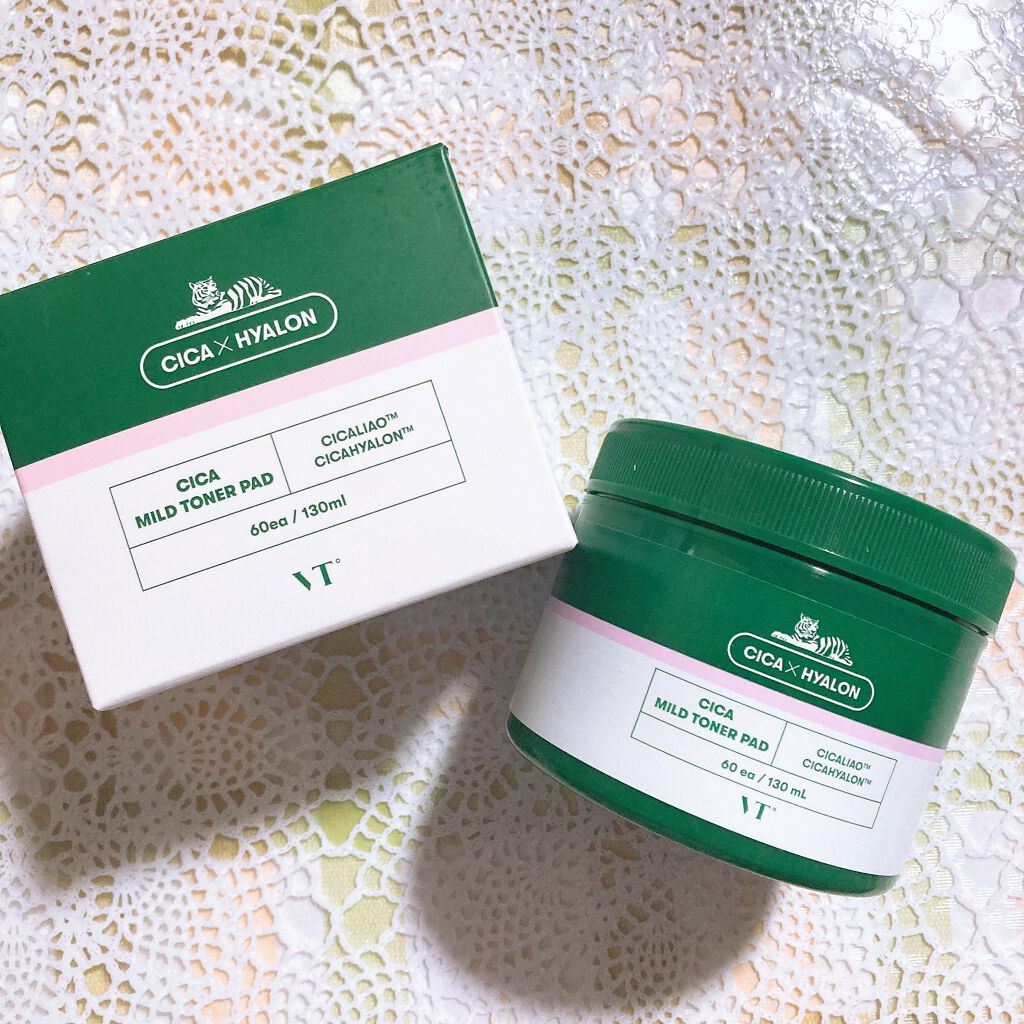 CICA マイルドトナーパッド/VT/トナーパッドを使ったクチコミ(1枚目)