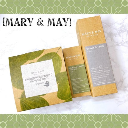 シカドクダミ+ティーツリーカーミングマスク/MARY&MAY/シートマスク・パックを使ったクチコミ(1枚目)
