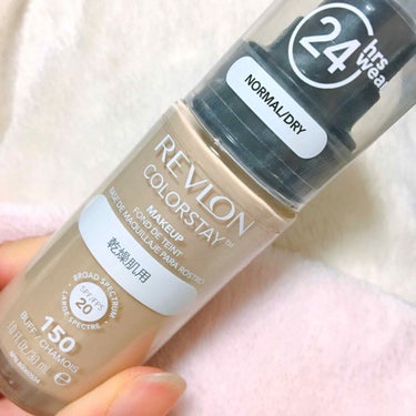 REVLON カラーステイ メイクアップのクチコミ「保湿したいこの時期に！
今回はレブロンのリキッドファンデーション、カラーステイメイクアップD(.....」（1枚目）