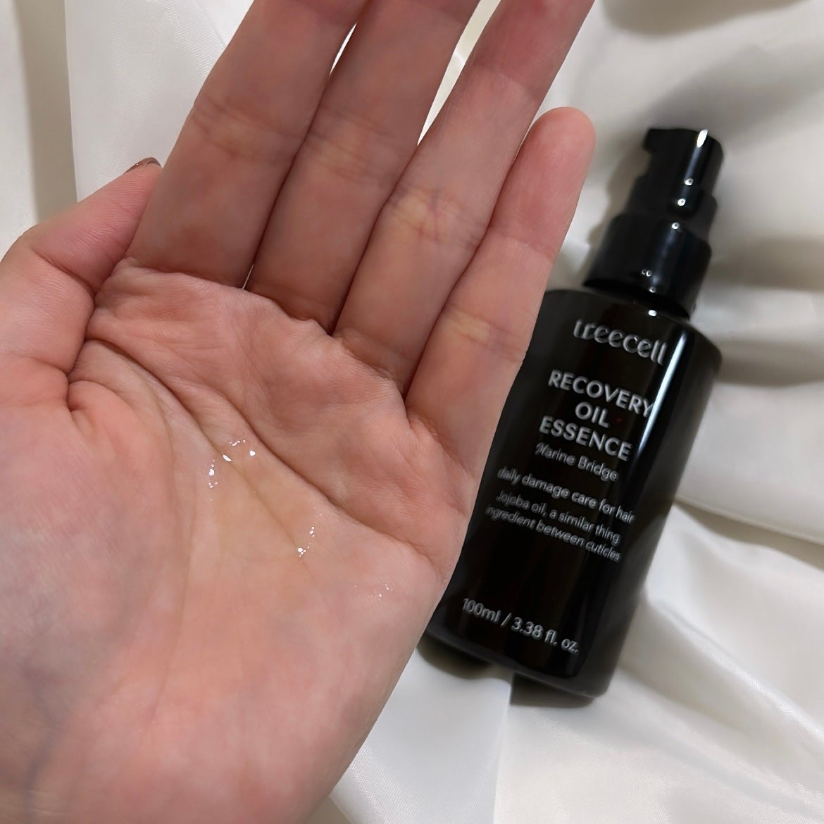 リカバリー オイルエッセンス/treecell/アウトバストリートメントを使ったクチコミ(7枚目)
