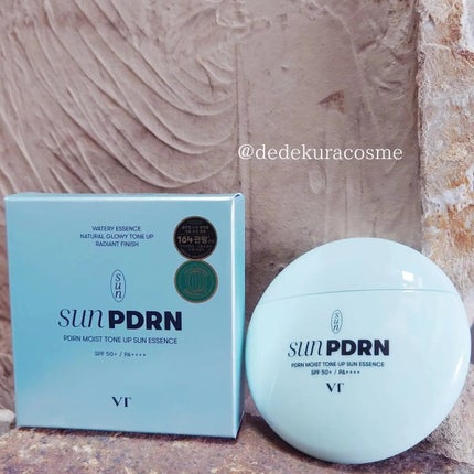 PDRN モイスト トーンアップ サン エッセンス/VT/日焼け止めローションを使ったクチコミ(1枚目)