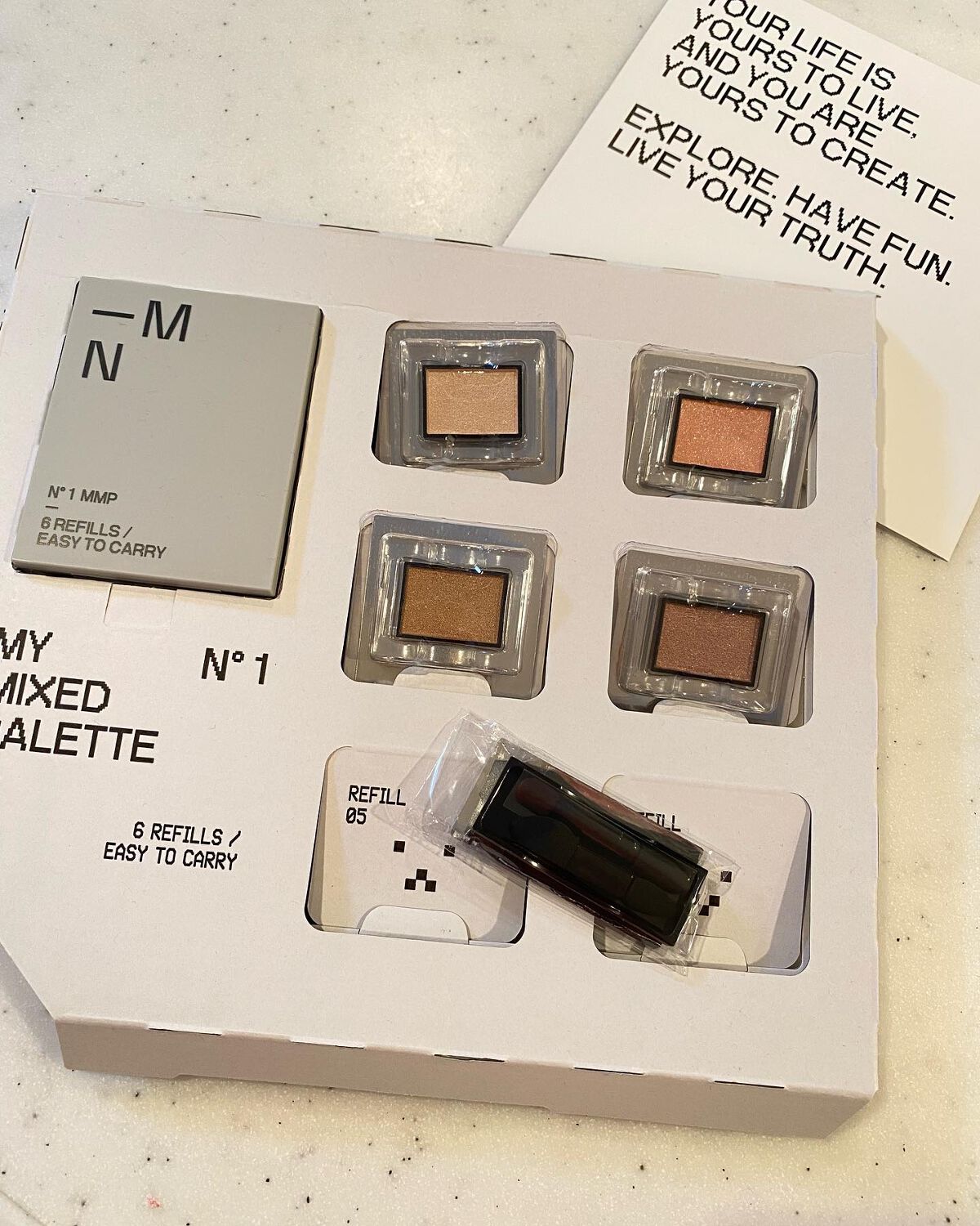 MY MIXED PALETTE 4色カスタムパレット/MN/マルチパレットを使ったクチコミ(3枚目)