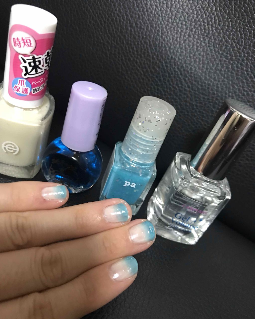 ジェルボリュームトップコート/キャンメイク/ネイルトップコートを使ったクチコミ（1枚目）