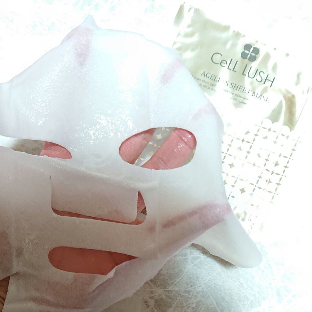 セルラッシュ エイジレスシートマスク/ブレーンコスモス/シートマスク・パックを使ったクチコミ(4枚目)