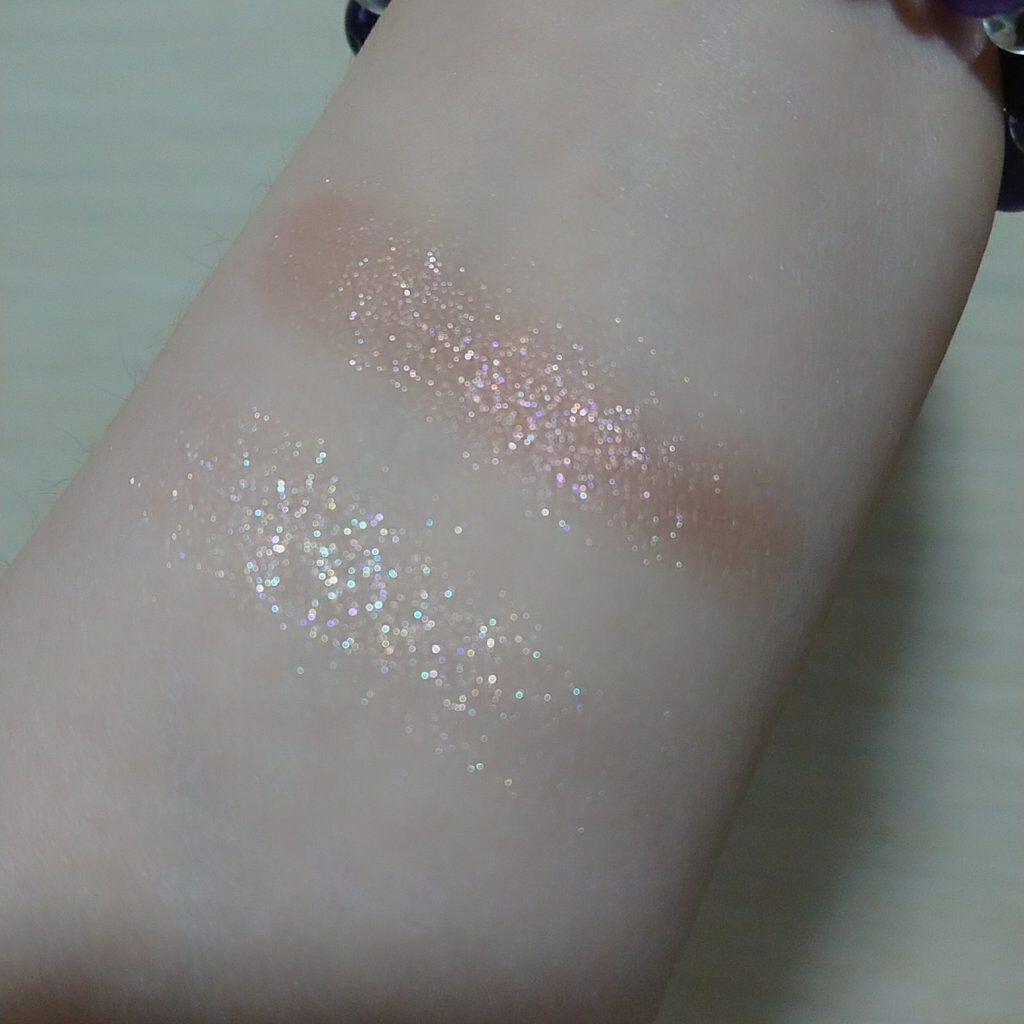 グリッタースノー エアームースアイズパレット/ETUDE/アイシャドウパレットを使ったクチコミ(8枚目)