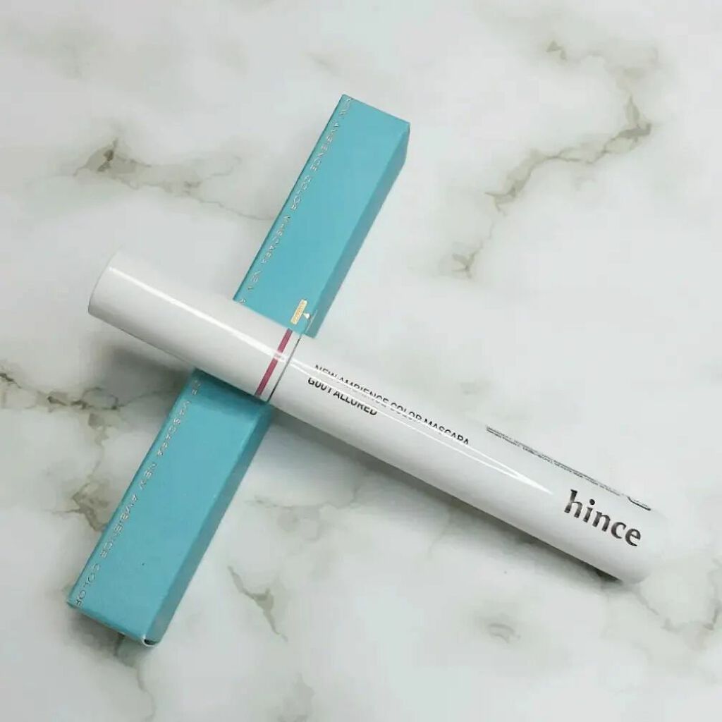 ニューアンビエンスカラーマスカラ/hince/マスカラを使ったクチコミ(1枚目)