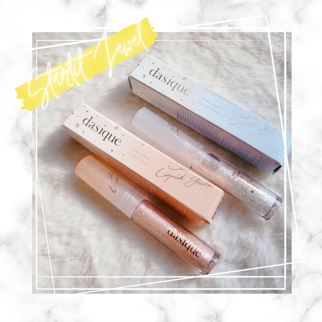 スターリットジュエルリキッドグリッター 02 キャンディハーツ/dasique/グリッターを使ったクチコミ（1枚目）