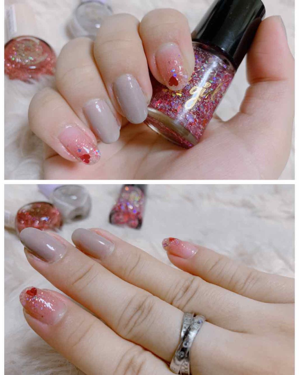 ボリュームジェルトップコート/ネイルネイル/ネイルトップコートを使ったクチコミ（1枚目）