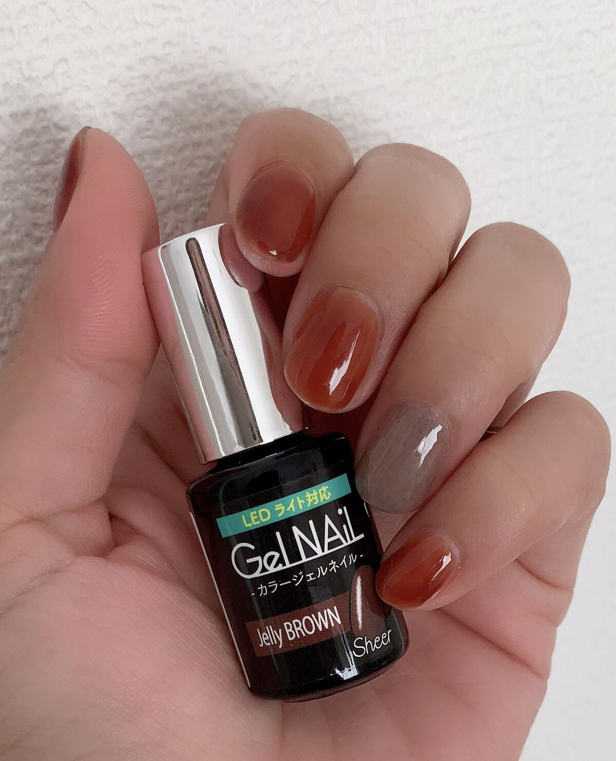 ベルベット ジェル/NAILTOWN/ジェルネイルを使ったクチコミ（2枚目）